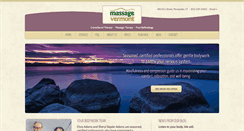 Desktop Screenshot of massagevermont.com
